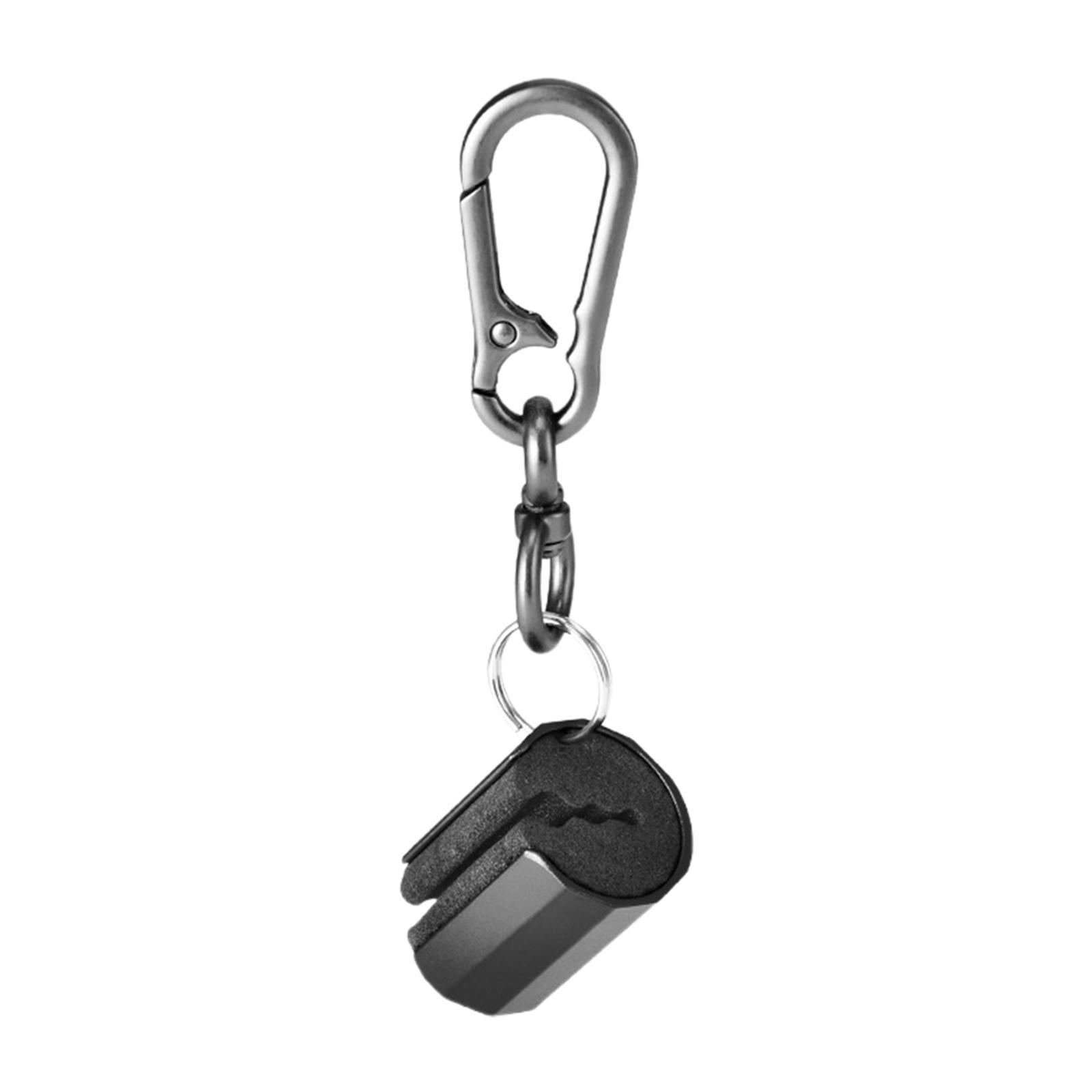 Fishing Rod Holder Portable Hanging Rod Clamp with Keychain Fishing Rod Clip