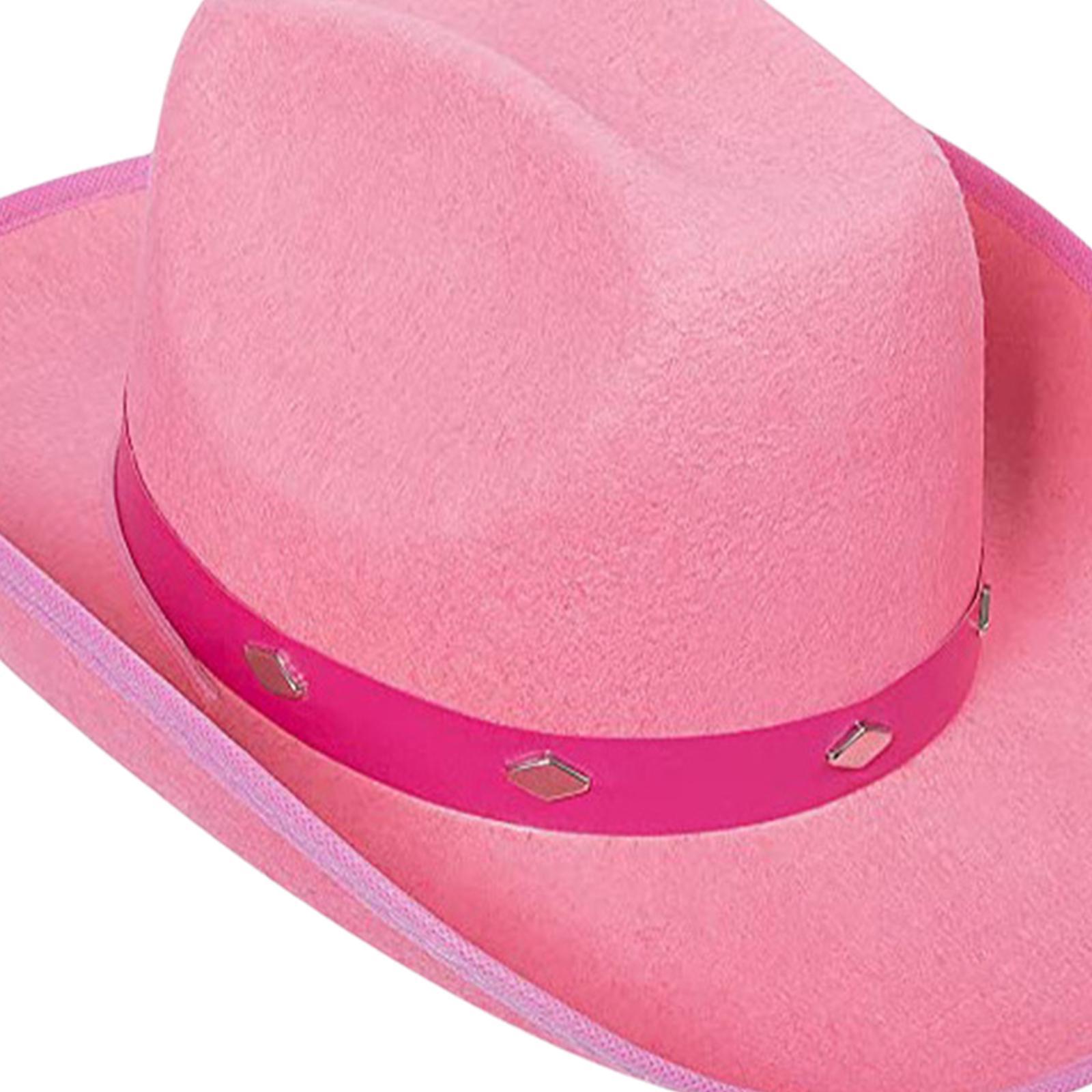 Felt Cowboy Hat for Halloween Costume Accessories, Dress up, Role Play, Cosplay Prop, Holiday Decorations