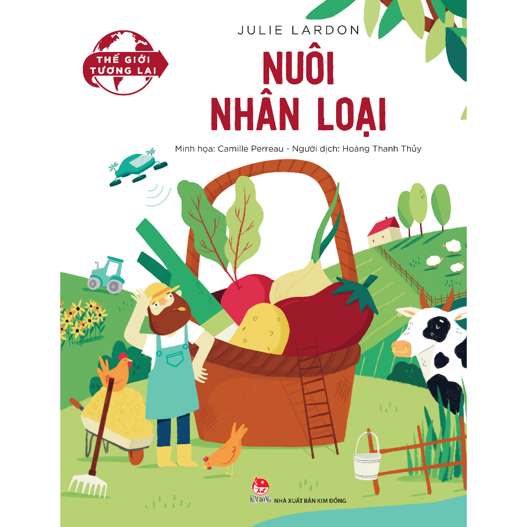 Sách Hướng Nghiệp- Thế Giới Tương Lai - Nuôi Nhân Loại