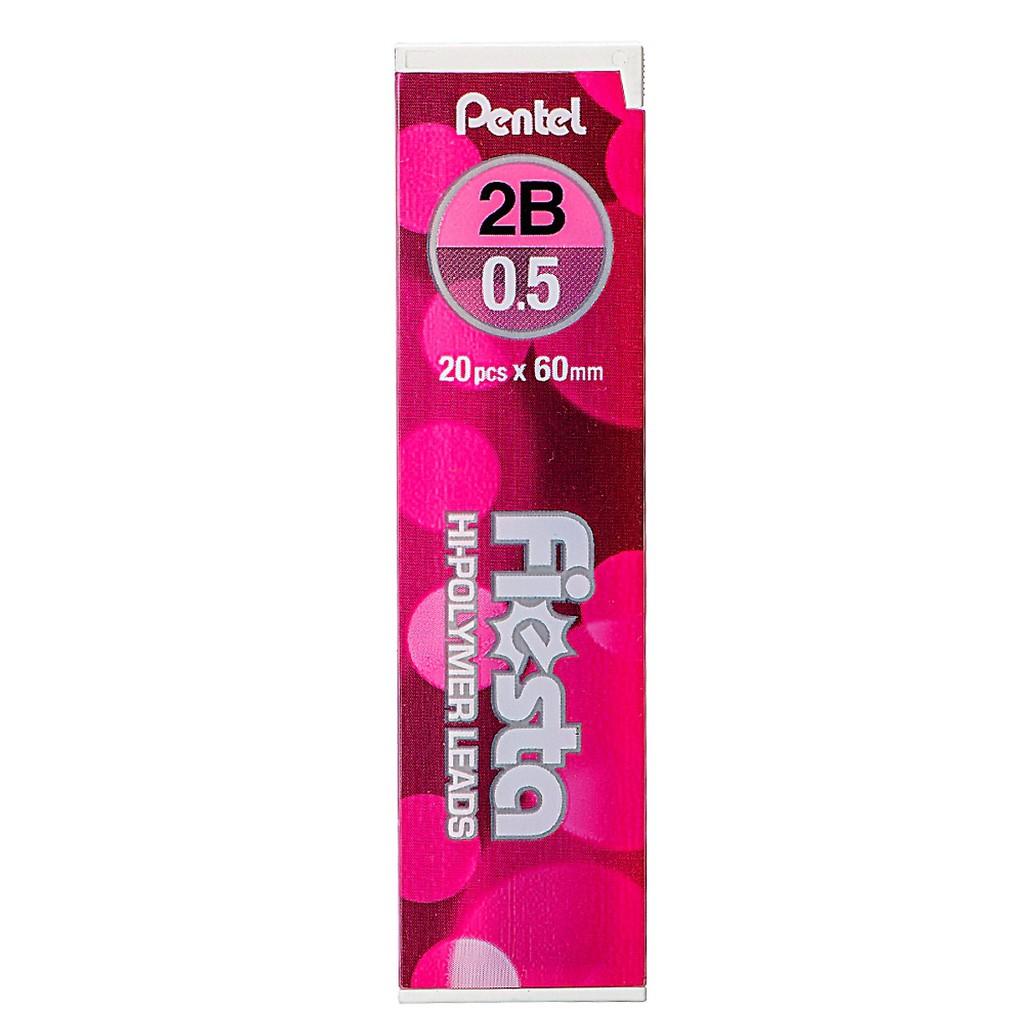 Ruột Chì Kim Pentel Fiesta C235TF HB/2B Ngòi 0.5mm (20 Ruột/Tuýp)