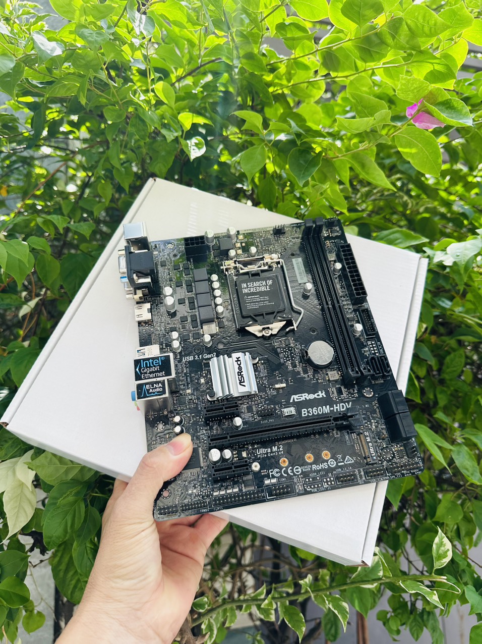 Bo Mạch Chủ (Mainboard) Asrock B360M-HDV (HÀNG CHÍNH HÃNG)