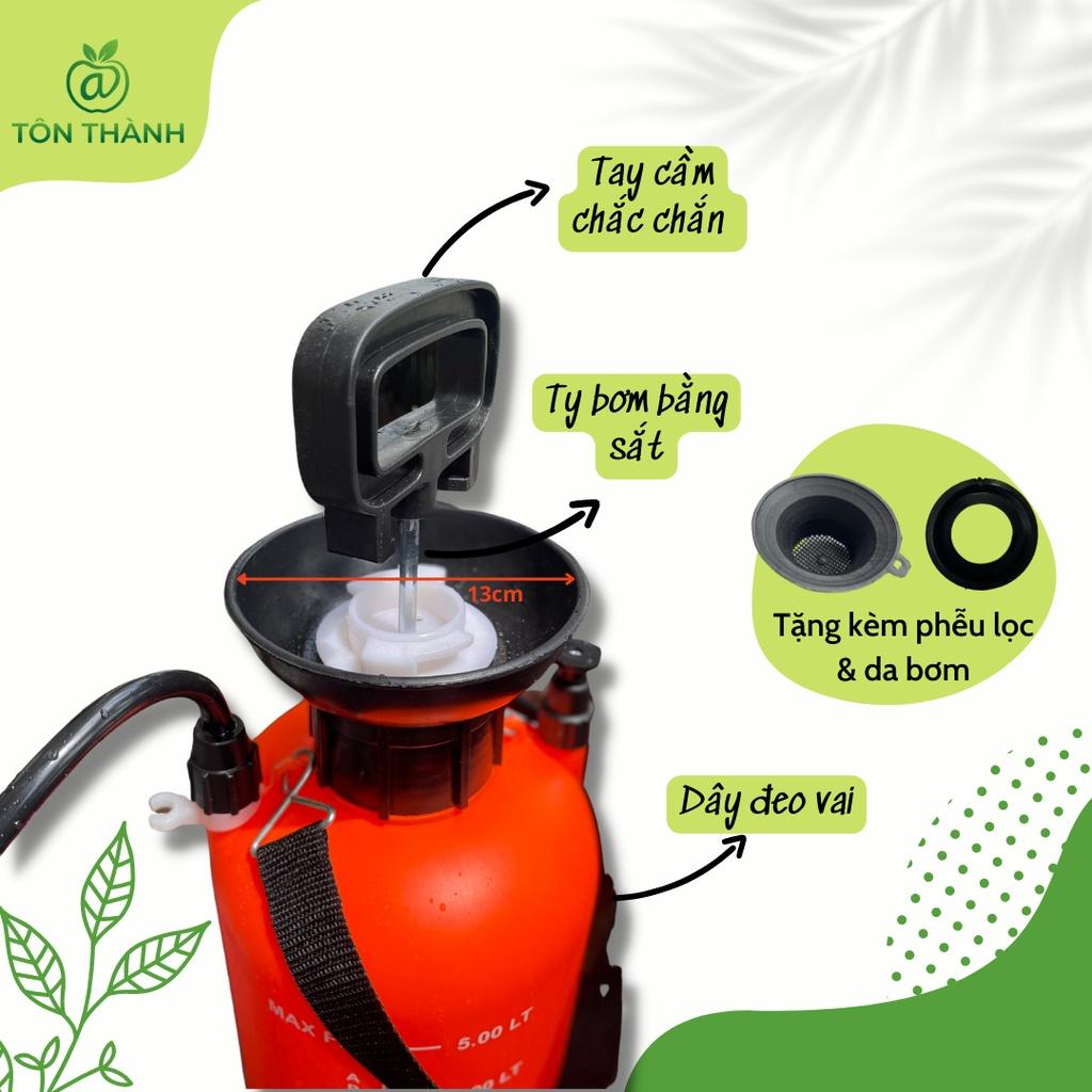 BÌNH XỊT SÂU TƯỚI CÂY 5L 8L PHUN SƯƠNG AAA PRESSURE SPRAYER