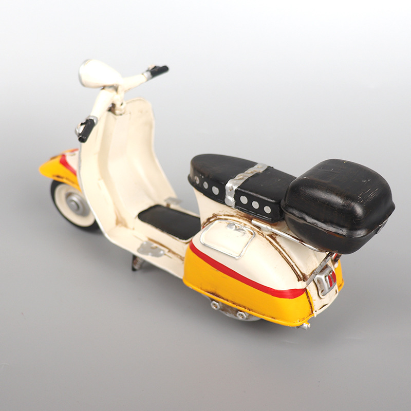Mô Hình Xe Vespa Vintage - Mô Hình Thủ Công - Quà Tặng - Décor Home - Décor Quán Cafe