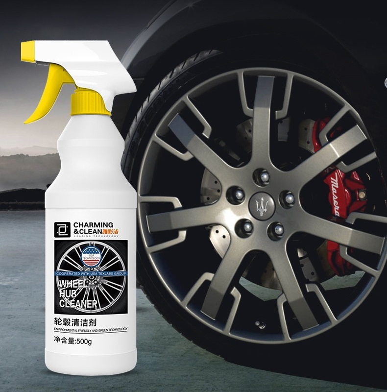 Dung Dịch Đánh Bóng, Tẩy Rỉ Sét Mạ Crôm, INOX Cho Vành Xe, Lazang, Mâm Xe Ô Tô 500ML TEXLABS- Hàng Nhập Khẩu