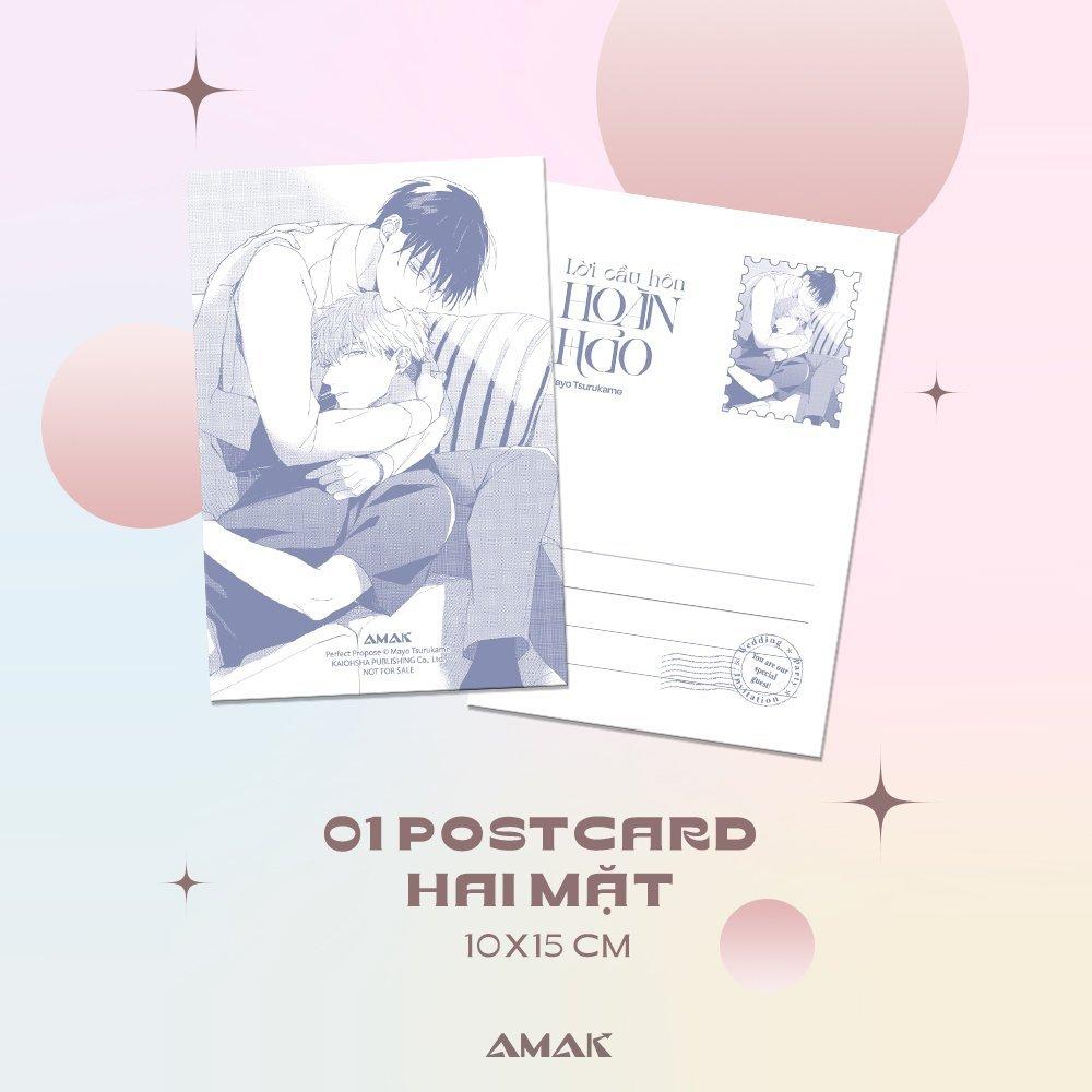 Truyện tranh Lời cầu hôn hoàn hảo - Tặng kèm Bookmark + Postcard - Boys Love - AMAK