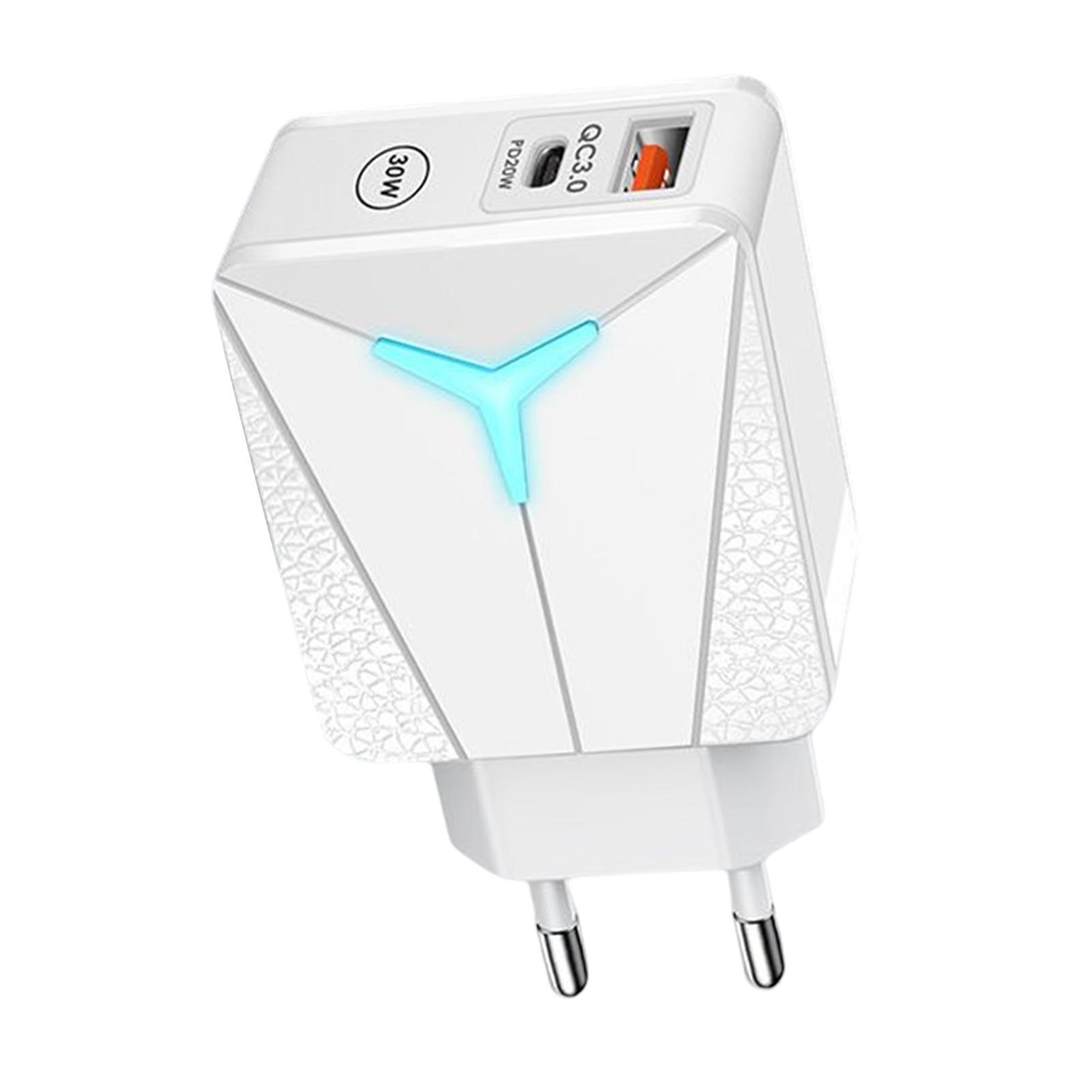 Phone Charger Plug Portable PD 20W .0 Converter for Home Use Travel