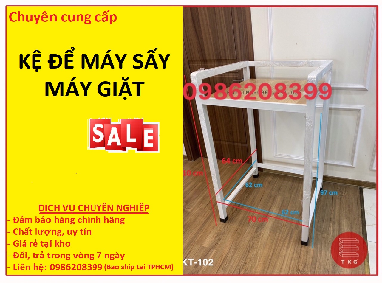 Kệ để máy sấy máy giặt đa năng (thép Sơn tĩnh điện, giao ngay tại Hà Nội và TPHCM, gọi hoặc nhắn tin số Zlo: 0986208399)