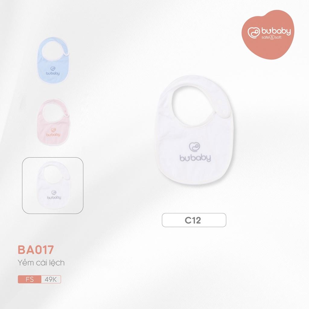 Yếm sợi tre Bu baby - BA017 Yếm cài lệch