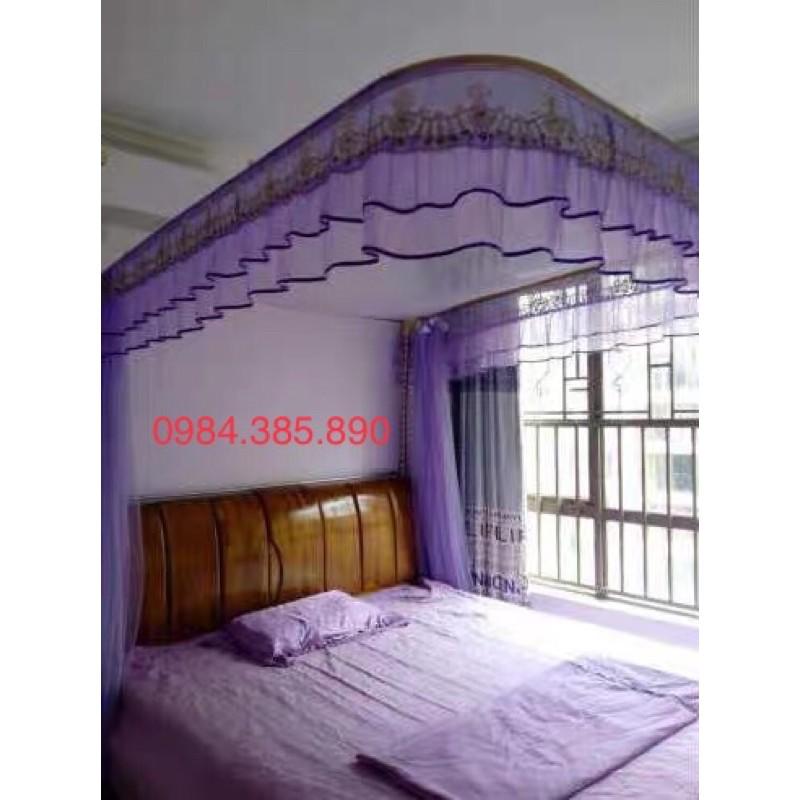 Màn/Mùng khung inox không cần khoan tường