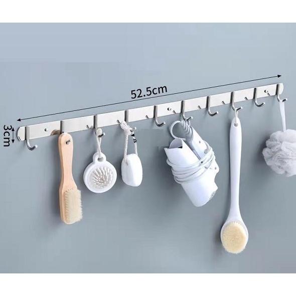 Móc Treo Bằng Thép Không Gỉ 304 Móc Treo Phòng Bếp, Phòng Ngủ, Phòng Tắm Cao Cấp