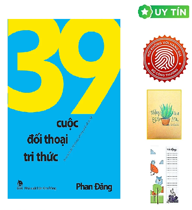 39 Cuộc Đối Thoại Tri Thức - Tri Thức Là Để Đối Thoại, Không Phải Để Áp Đặt (Tặng Kèm Bookmark CÚ MÈO + SỔ TAY XƯƠNG RỒNG)