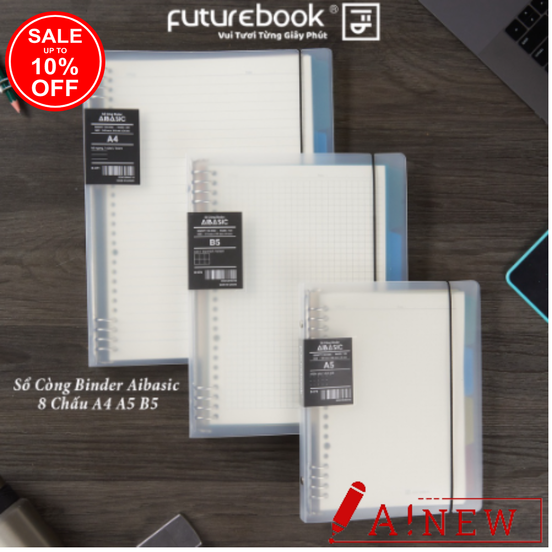 Sổ còng Binder 8 chấu FutureBook