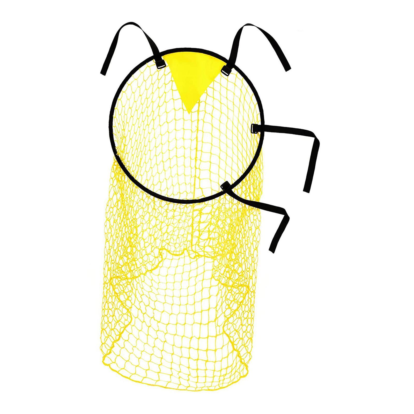 Football Training Net Folding Polypropylene Beginners Soccer Goal Target Net