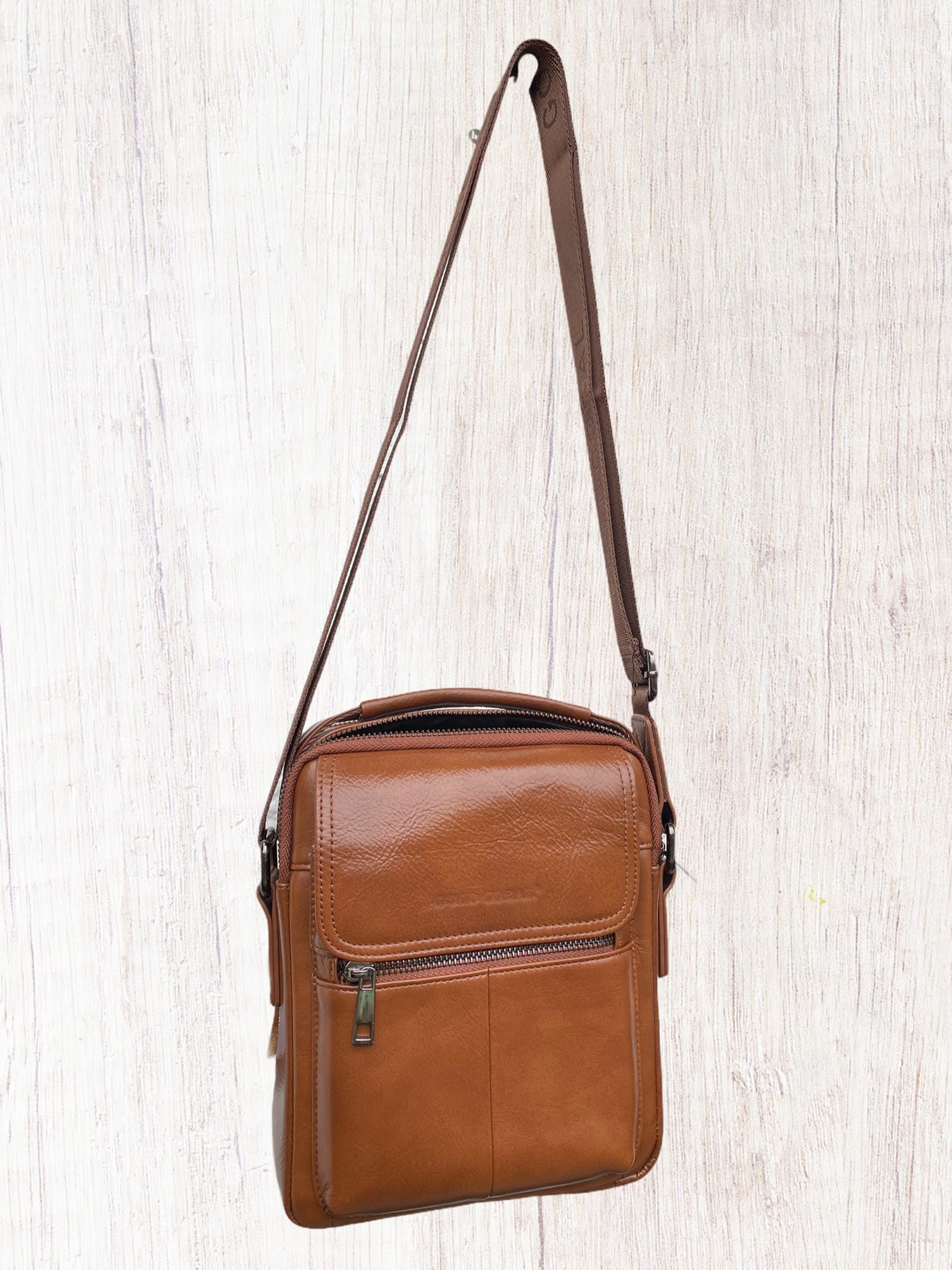 Túi đứng da dành cho nam  219/20 vàng bò