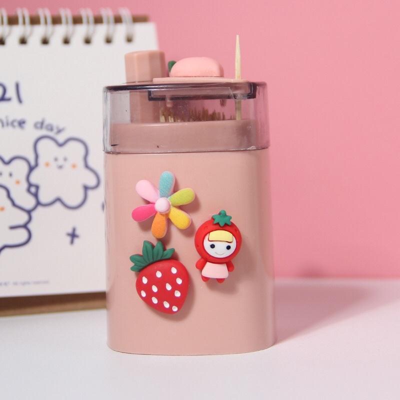 Hộp Đựng Tăm Tiện Lợi Cute Đồ Dùng Nên Có Trong Mỗi Gia đình