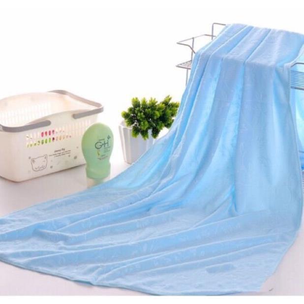 Khăn tắm 100% Microfiber thấm nước, mềm mại 70x140cm