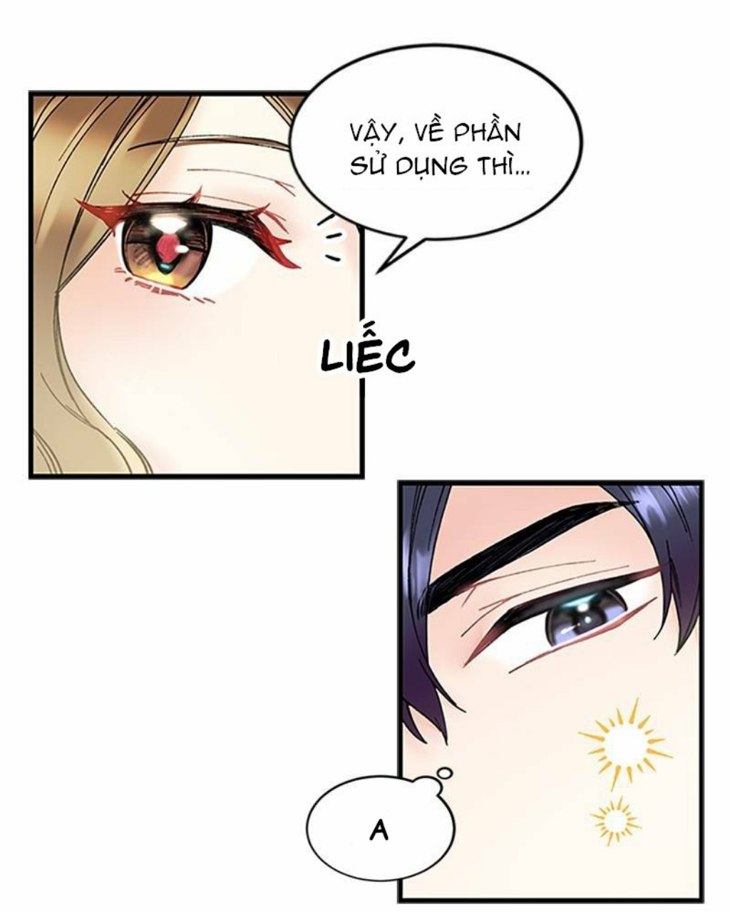 tiền bối, đừng đánh màu son đó! chapter 1 34