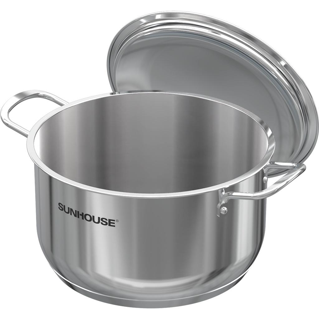 BỘ NỒI INOX 5 ĐÁY xịn