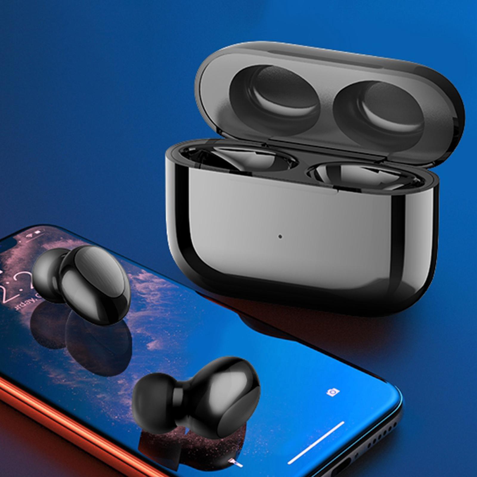 Wireless Earbuds, Bluetooth 5.0 Earbuds, in-Ear Headphones with Mic, Deep Bass,Touch Control, Charging Case, for Sport