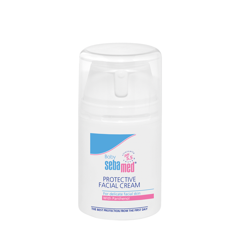 Sebamed Kem Dưỡng Bảo Vệ Da, Ngăn Ngừa Chàm Sữa Baby Protective Facial Cream pH5.5 50ml