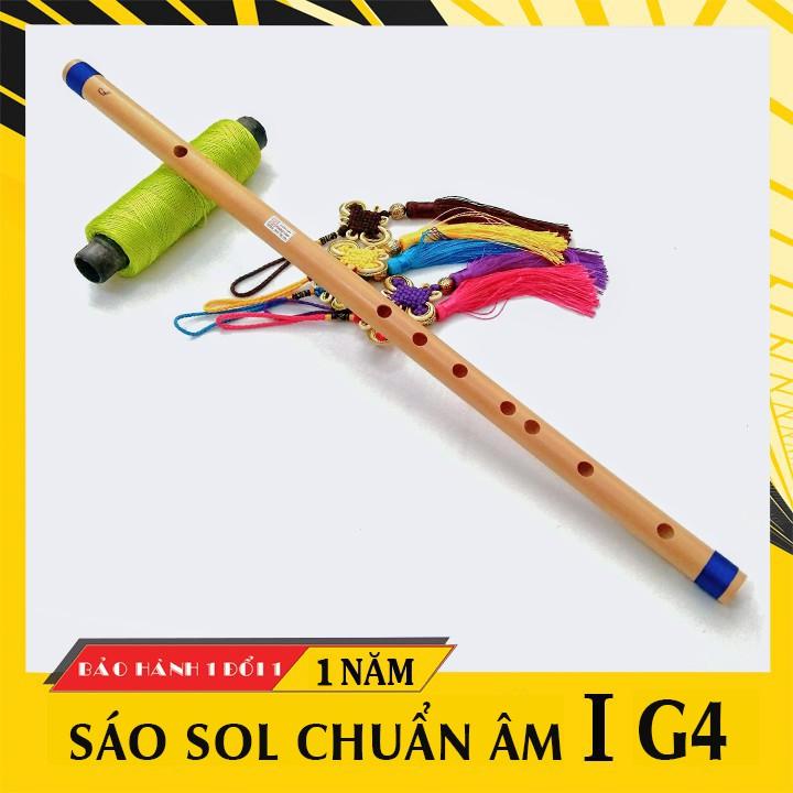 Sáo trúc SOL trầm HL59XB, sáo trúc G4 giá rẻ cho người mới tập