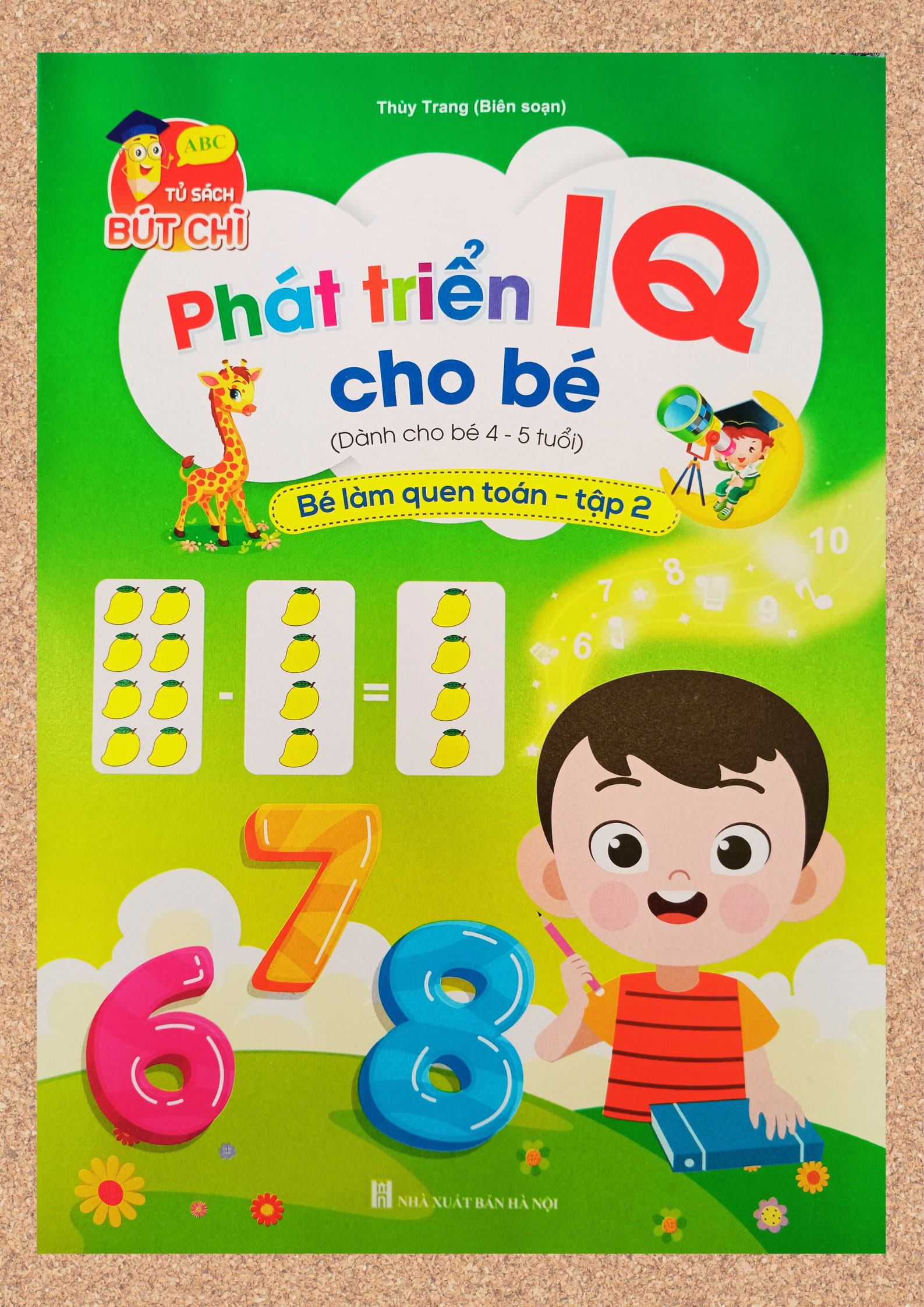 Sách Phát triển IQ cho bé dành cho trẻ từ 4 đến 5 tuổi (Bộ 8 cuốn)
