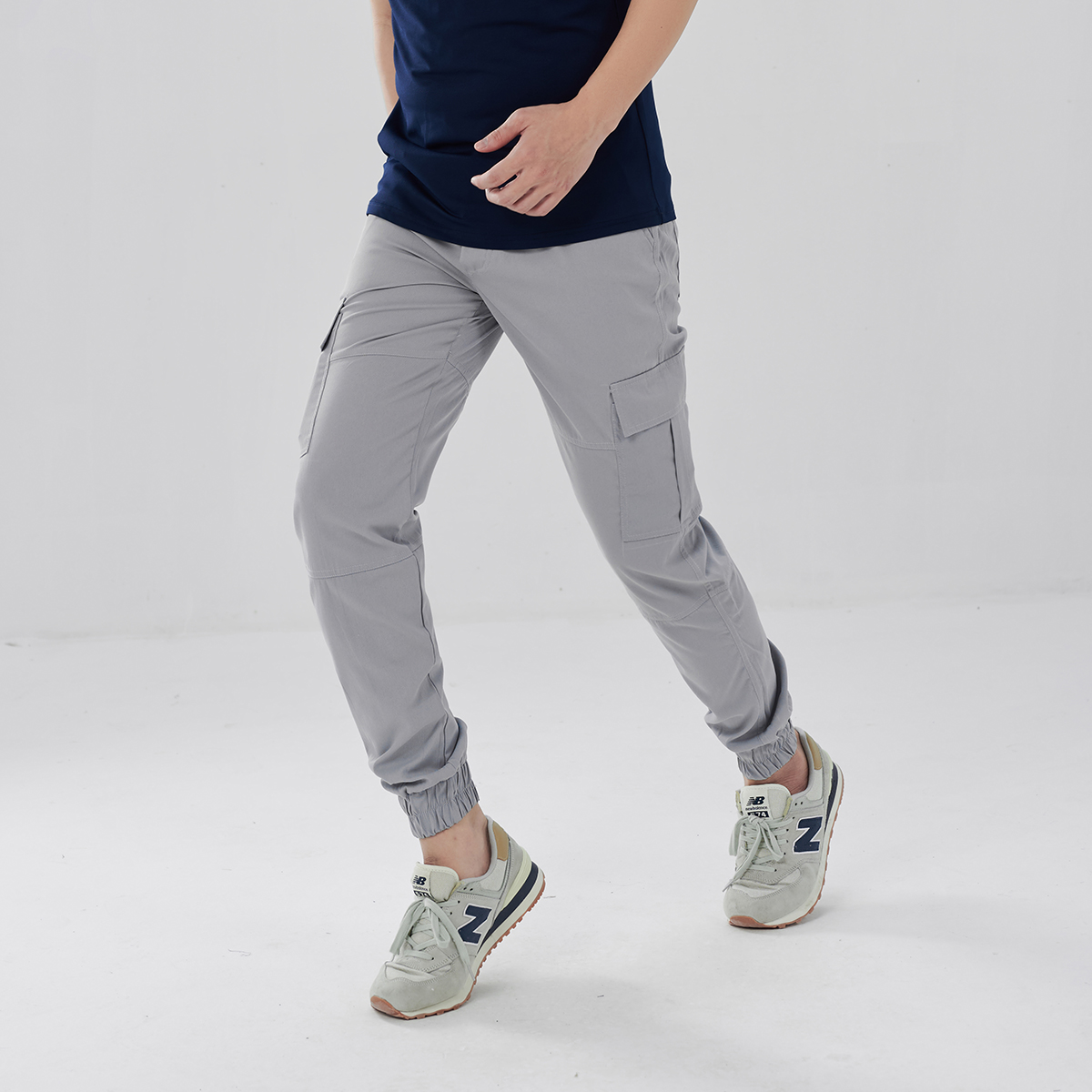 Quần Jogger Kaki Túi Hộp Nam ROUGH OUTFIT Dày Dặn, Co Giãn