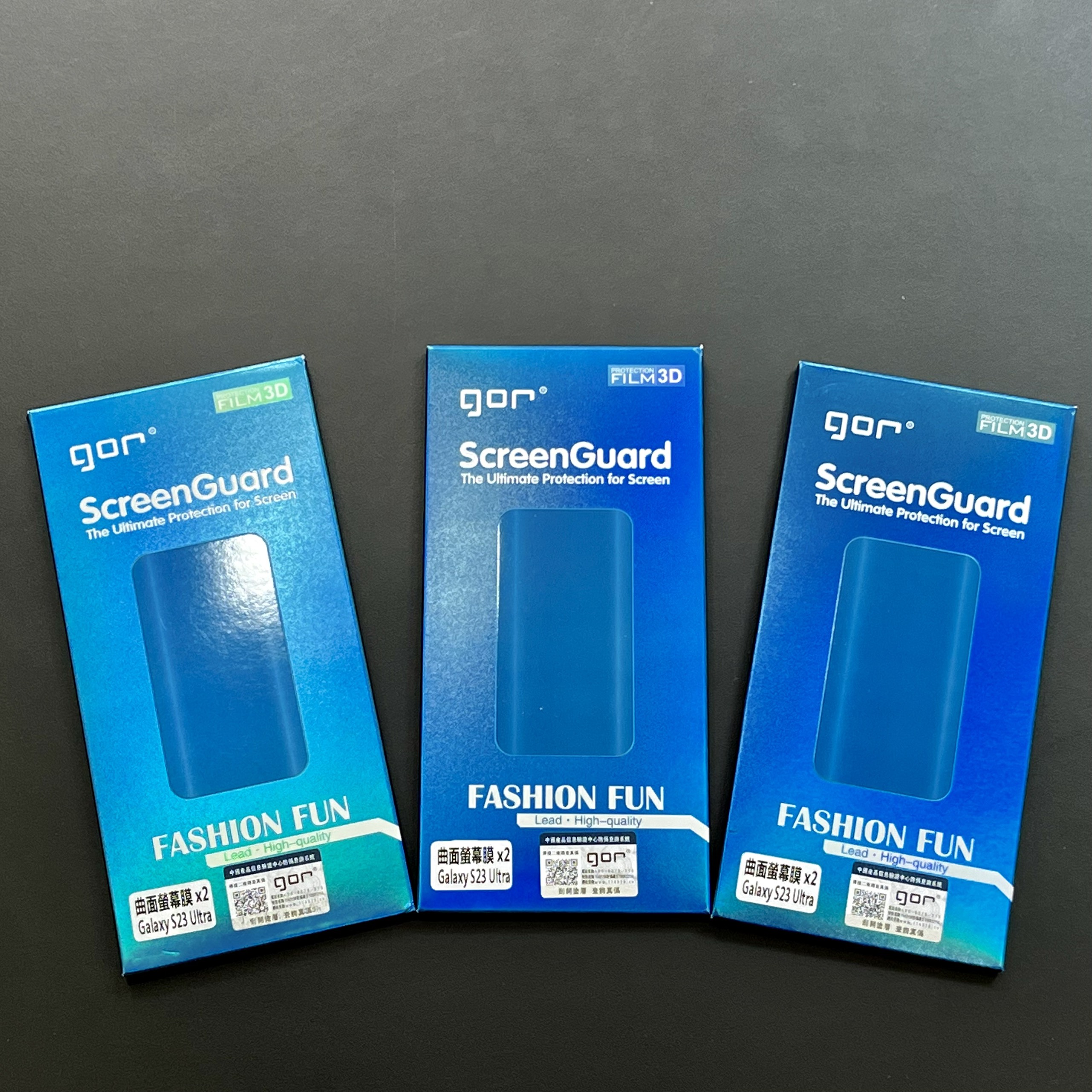 Miếng Dán Màn Hình Dẻo GOR Dành Cho Samsung Galaxy S23 Ultra - Hàng Chính Hãng