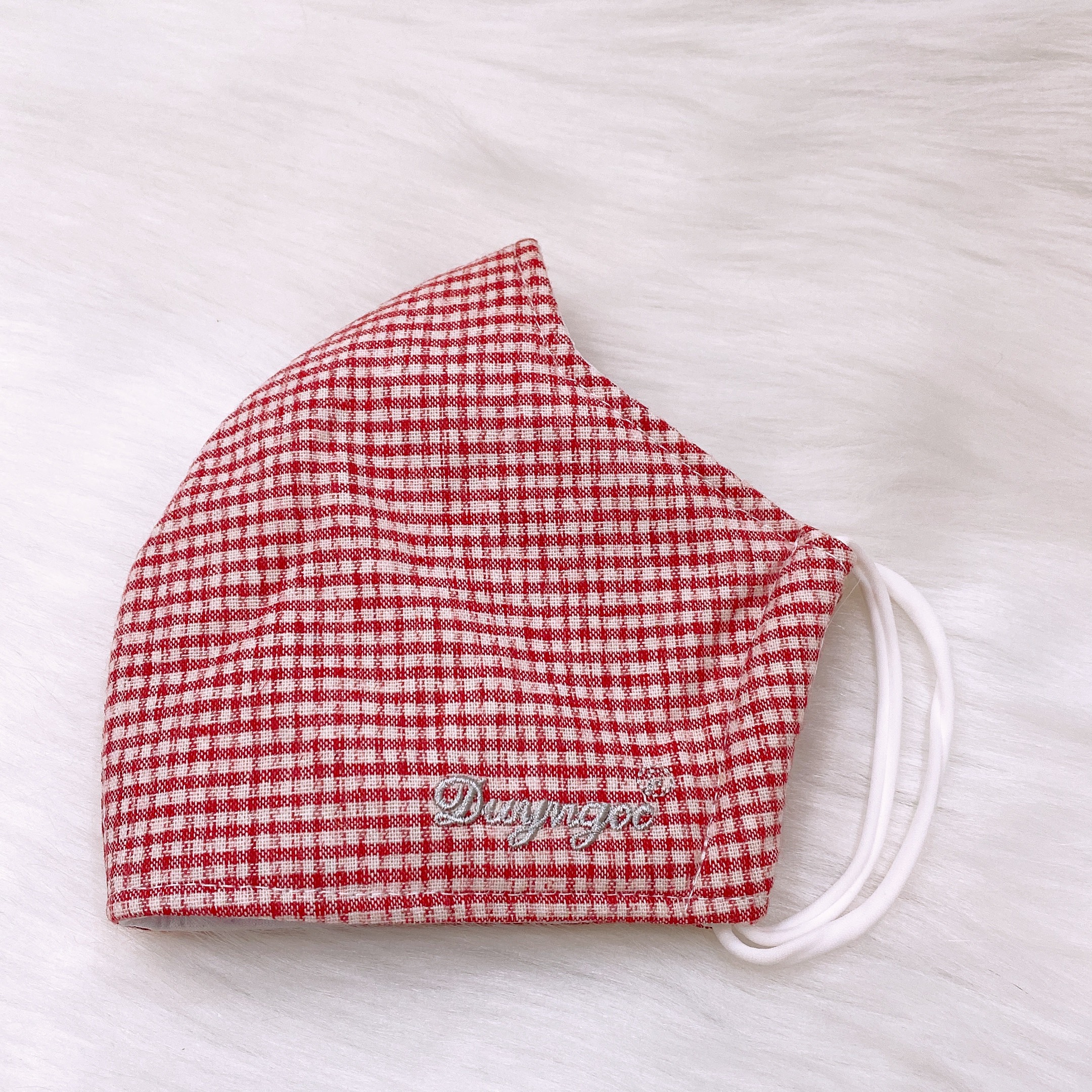 Khẩu Trang Vải Caro Nhuyễn Kháng Khuẩn Duy Ngọc Cao Cấp, hàng chính hãng, chất liệu Cotton .