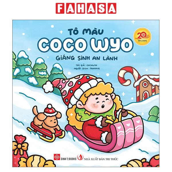 Sách - Tô Màu Coco Wyo - Giáng Sinh An Lành
