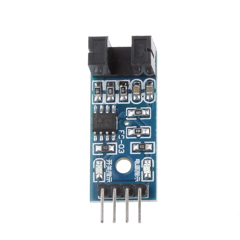 Optocoupler Motor Speed Measuring Counter Sensor Module Slot Type