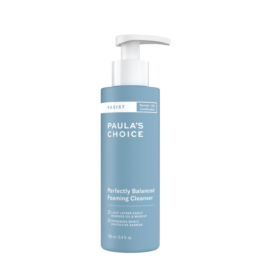 Sửa rửa mặt cân bằng da hoàn hảo Paula’s Choice Resist Perfectly Balanced Foaming Cleanser