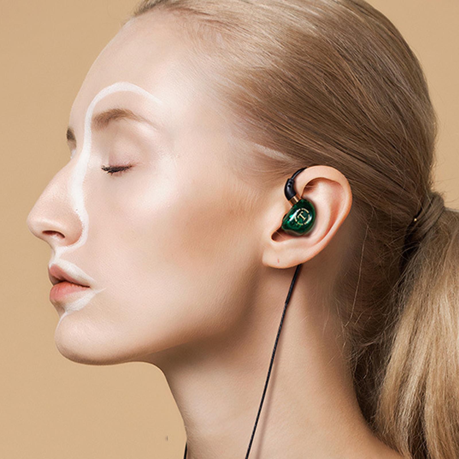 3.5mm Bass Headset In-Ear Earphone Stereo Headphone Wired Mic