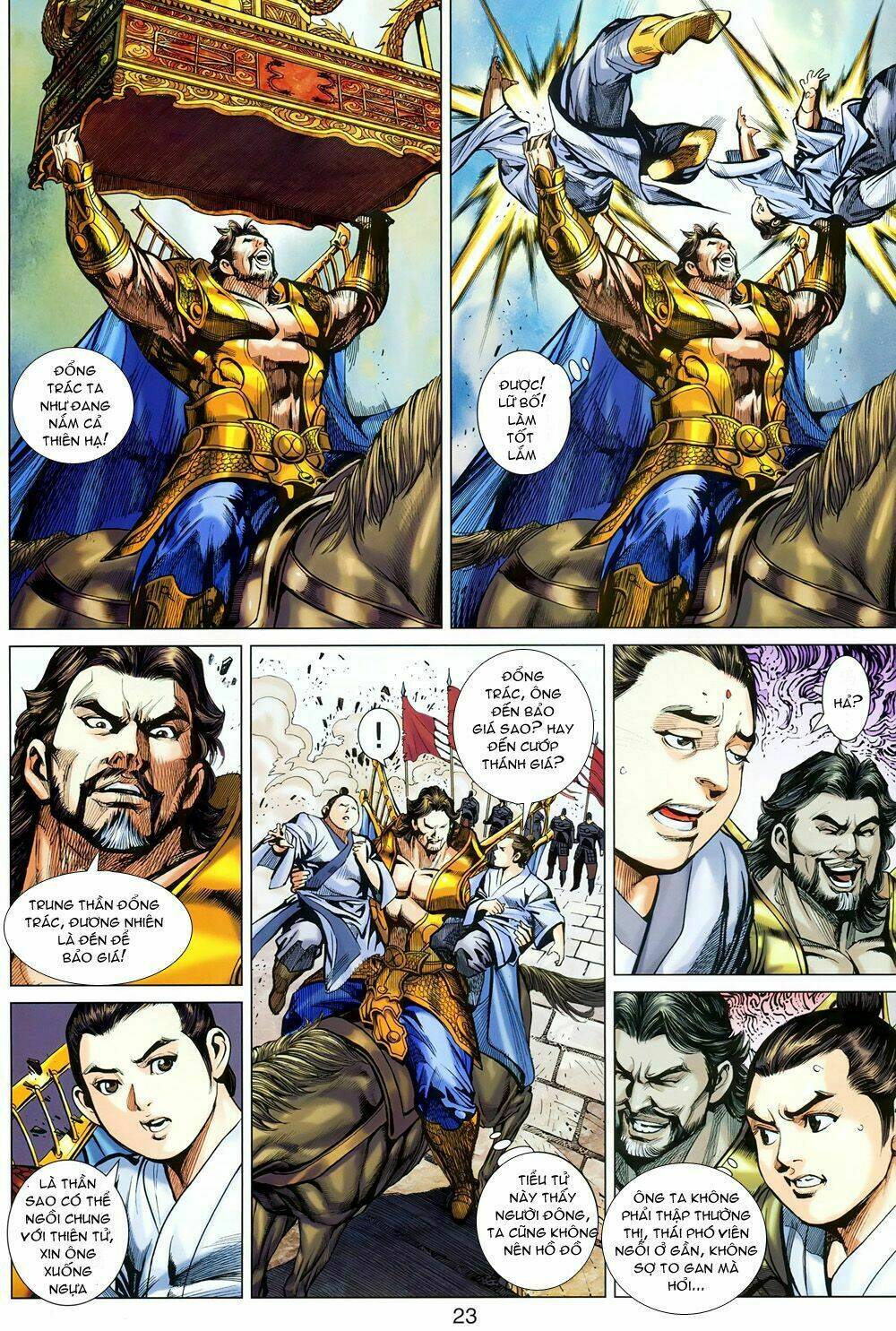 thiên tử truyền kỳ 7 - tam quốc kiêu hoàng chapter 20 21