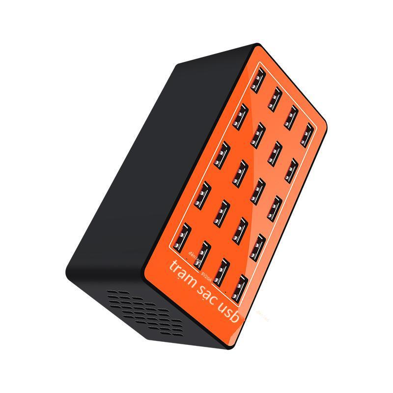 Đảm bảo chất lượng Thương mại điện tử Bộ sạc đa cổng USB thông minh Dòng sạc 20 cổng và chân cắm Tiêu chuẩn Anh Tiêu chuẩn Châu Âu Tiêu chuẩn Mỹ Bộ sạc nhiều cổng tiêu chuẩn Úc