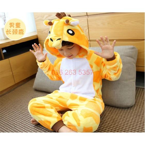 Bộ Đồ Thú Hưu Cao Cổ - Bộ đồ thú Hưu Cao Cổ Trẻ Em Dễ Thương