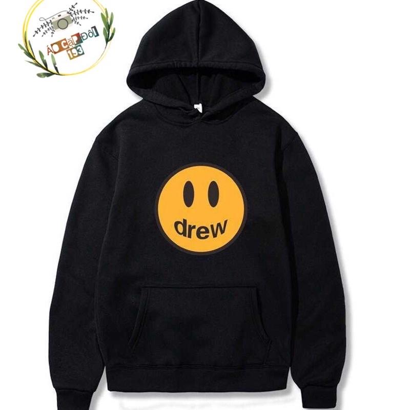 Hoodie nỉ bông cotton ấm áp dày dặn