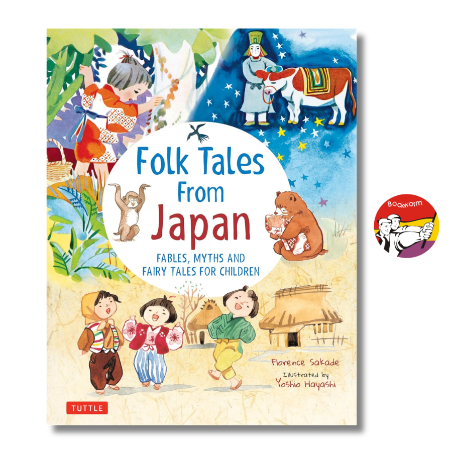 Sách - Folk Tales from Japan: Fables, Myths and Fairy Tales for Children | Ngoại văn Bìa cứng