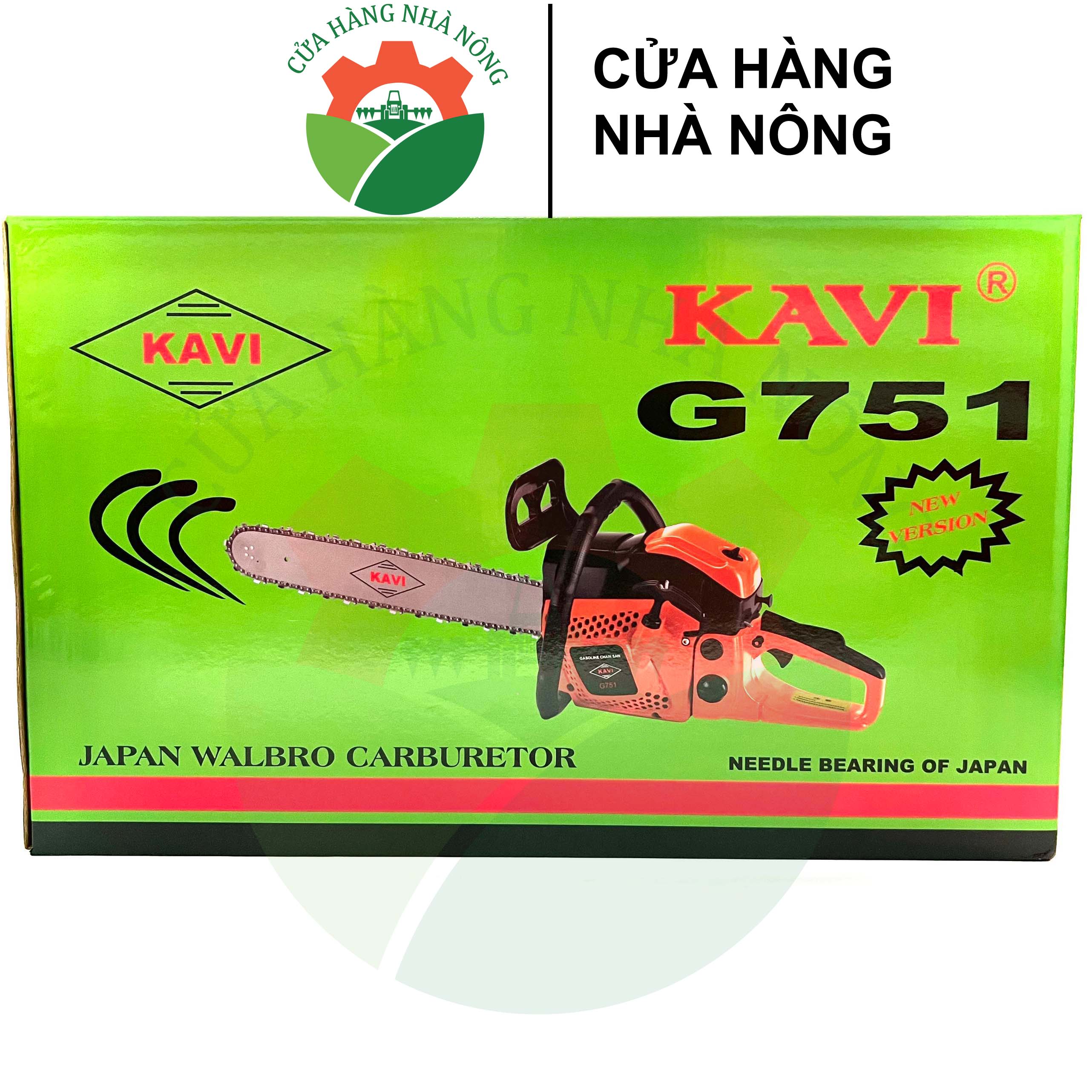 Máy cưa xích cầm tay KAVI G751 chính hãng