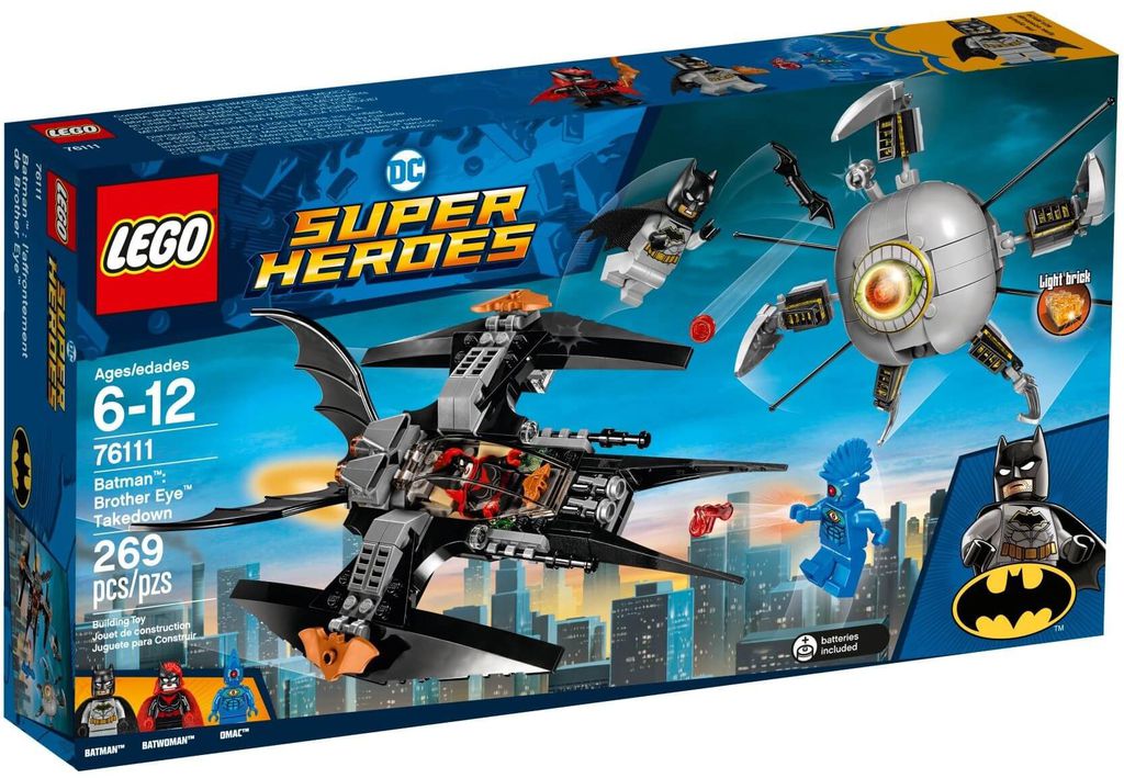 LEGO Super Heroes 76111 - Batman và Batwoman đại chiến Người Máy OMAC