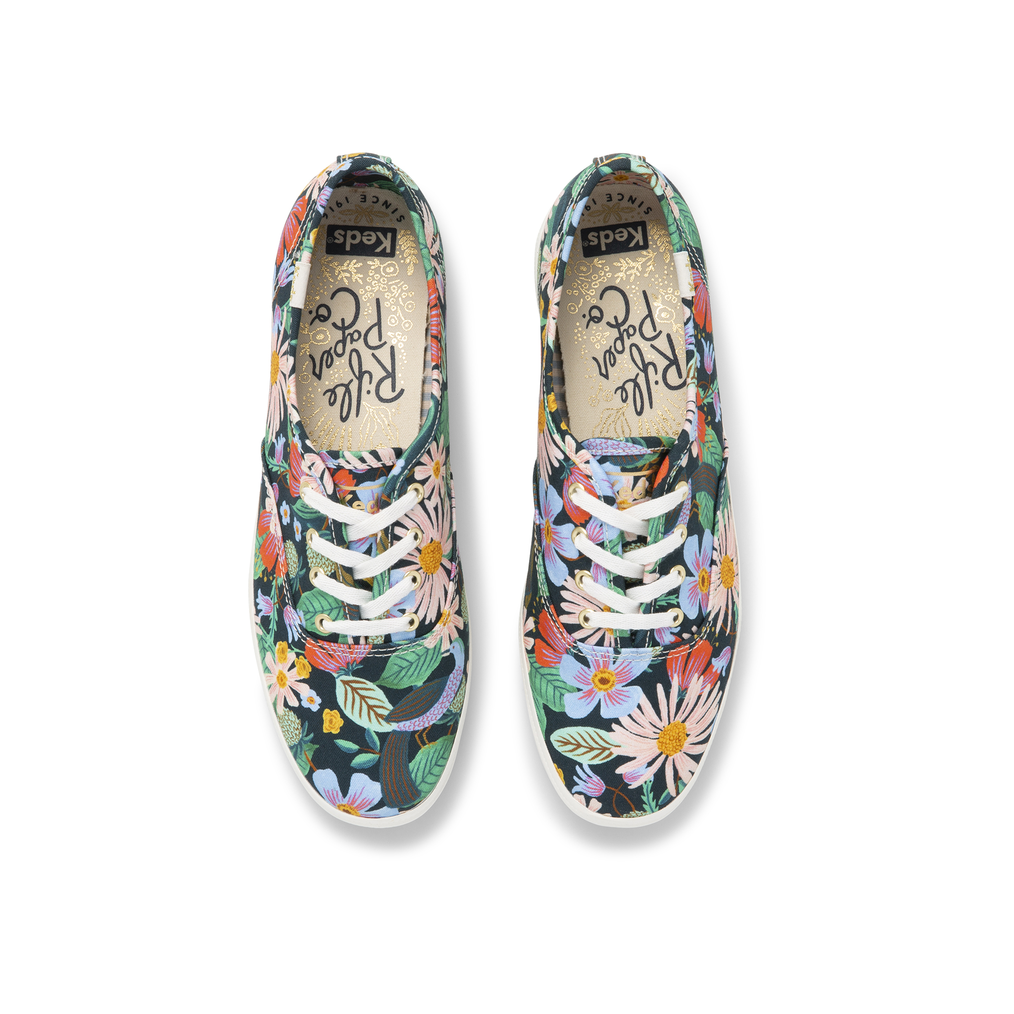 Giày Keds Nữ- Champion Rifle Paper Co. Dovecoat Navy Multi- KD066072