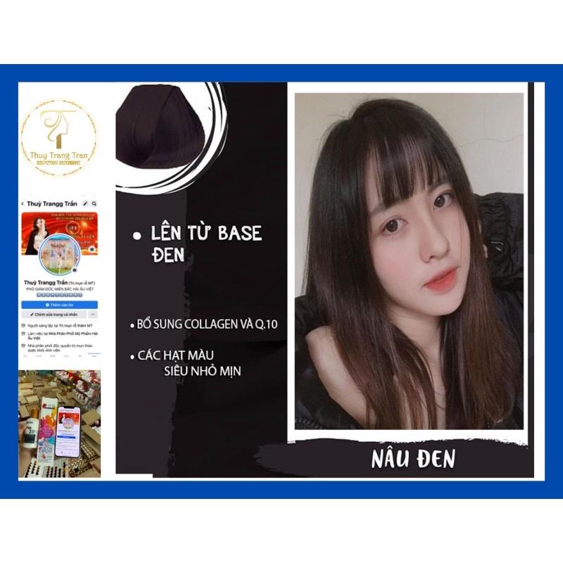 Thuốc Nhuộm Tóc Nâu Đen