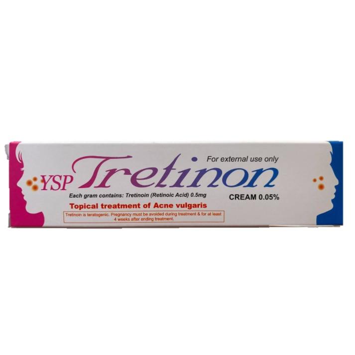 TRETINON (TRETINOIN 0.05%)-ĐÁNH BAY MỤN VÀ ĐẨY NHANH QUÁ TRÌNH TÁI TẠO DA