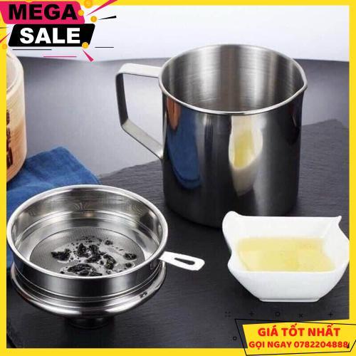Ca Lọc Dầu Inox 304 Không Thấm Lọc DầU CựC Trong - Giao Hàng Toàn Quốc