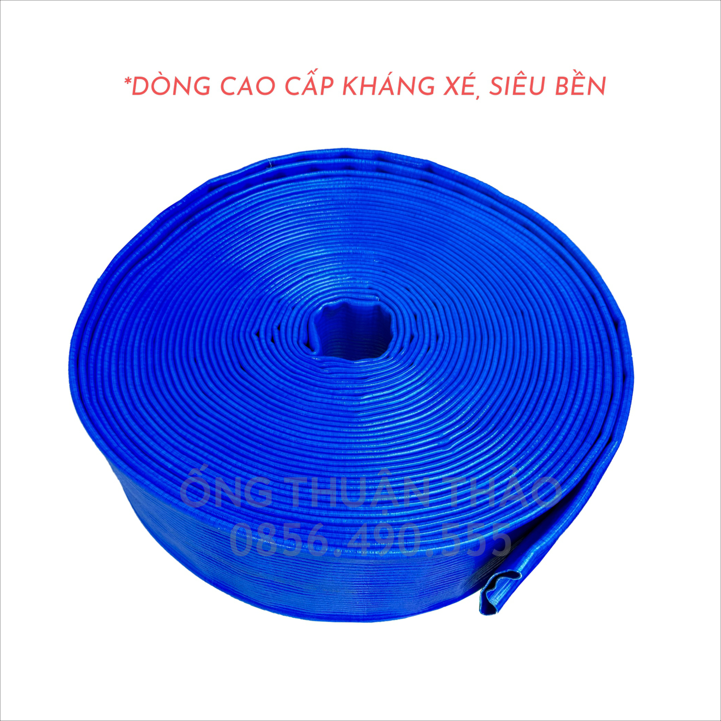 Ống bạt gân sần phi 150MM cuộn 20M - Ống bạt tải bùn cát sỏi THUẬN THẢO