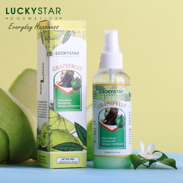 Lotion Dưỡng Tóc Tinh Dầu Bưởi Lucky Star - 100ml