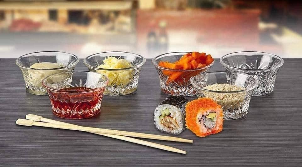 Sét bát chấm pha lê 6 món GODINGER DUBLIN Hàng chính hãng