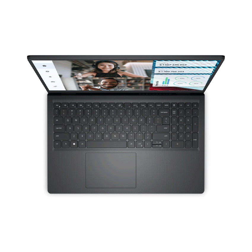 Máy Tính Xách Tay Laptop Dell Vostro 15 3520 5M2TT3 Core i7-1255U, 16GD4, 512SSD, 15.6FHD, 4C54WHr, W11SL+OFFICE HOME_ST, ProSup, XÁM - Hàng Chính Hãng