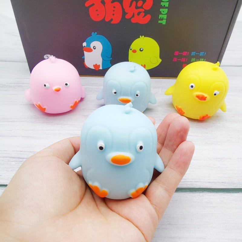 Squishy Mochi 3 thú bí ẩn mềm mịn dễ thương chân thực giảm stress co dãn đàn hồi ngộ nghĩnh chậm tăng
