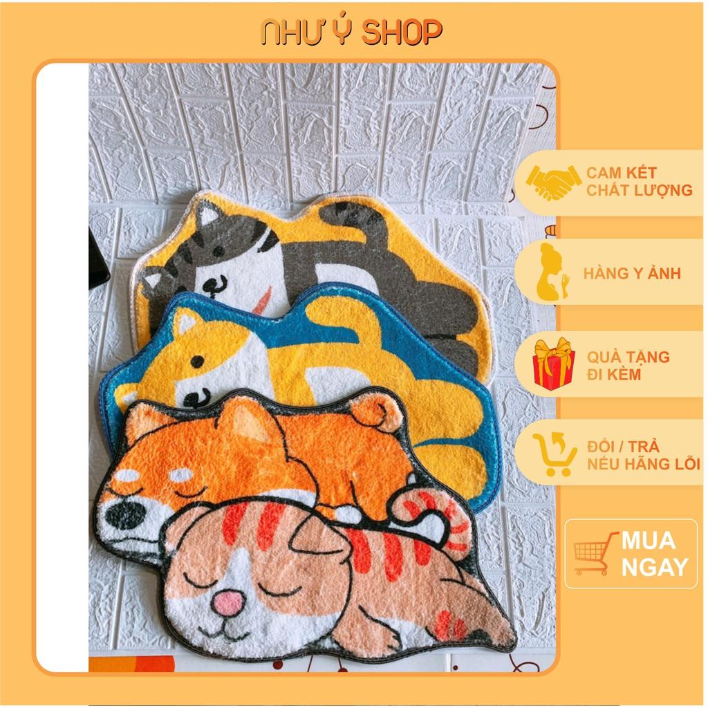 Thảm chùi chân, trang trí nhà cửa bằng lông cừu